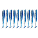 10x 9cm 4.2g Bionic Mandarin Fish Fishing Lures Artificial Soft Bait (3) Newly