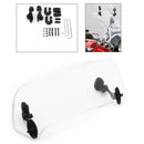 On Motorcycle Extension Spoiler Motorbike Wind Deflector Motorcycle Windshield