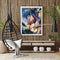 White Flower Oil Paint By Numbers Kits DIY Hand Painted Wall Art (B35)