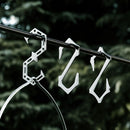 S-Shaped Stainless Steel Hanging Hooks Outdoor Camping Storage Rack (B)