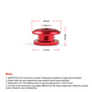 Universal Car Shift Knob Stopper Shifting Head Buckle Limiter Fixed Base Black