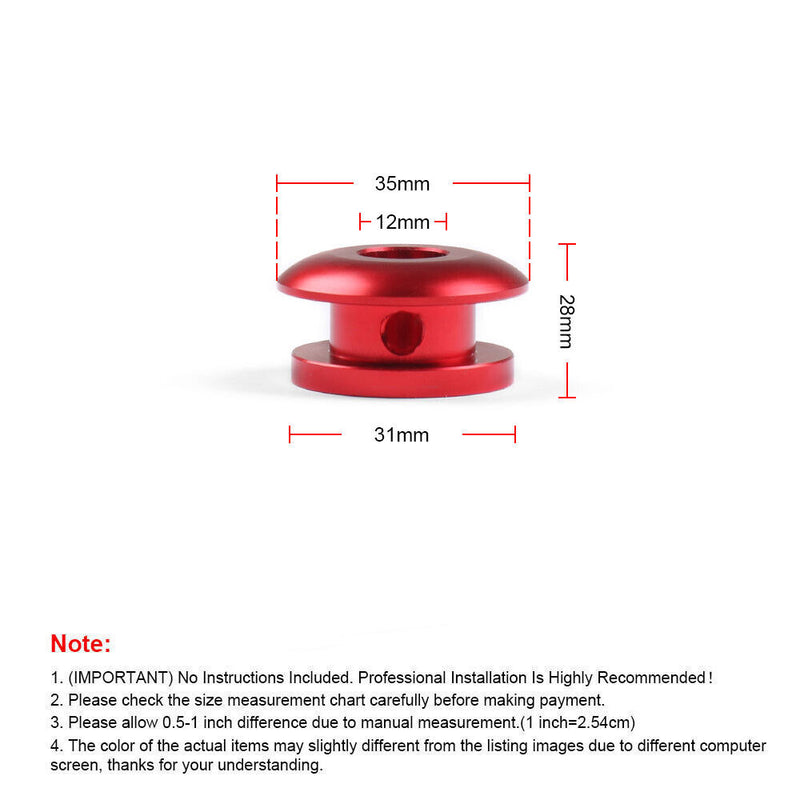 Universal Car Shift Knob Stopper Shifting Head Buckle Limiter Fixed Base Black