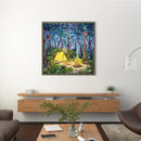 14CT Forest Camping Counted Embroidery DIY Full Cross Stitch Wall Art Craft Gift