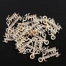 Decoration Happy Anniversary Wooden Slice Wood DIY Crafts Hanging Ornaments