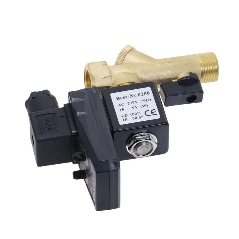 Durable Automatic 1/2inch Electronic Drain Valve Air Compressor Gas Tank Timed