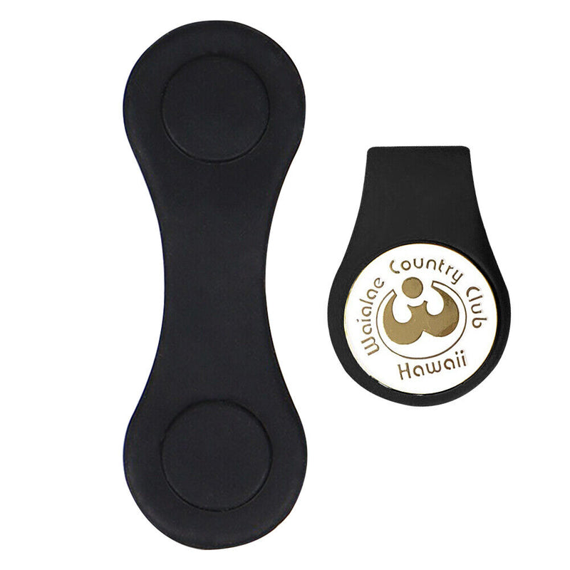 #A Golf Hat Clip Magnetic Silicone Magnet Golf Ball Marker for Position Calibrat
