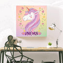 5D DIY Diamond Painting Full Drill Cartoon Horse Embroidery Cross Stitch