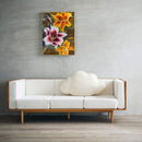 5D DIY Diamond Painting Flowing Flowers Kits Full Square Drill Wall Decor Craft