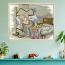 Character Cross Stitch Embroidery Kits DIY Print Stamped Picture 14CT Art Cra
