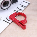 Bicycle Front Derailleur Clamp Aluminum Conversion Seat Adapter(Red)