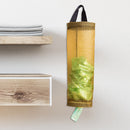Reusable Grocery Bag Holder Nylon Hanging Trash Bags Store Organizer (A) Newly