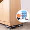 Household Transport Heavy Furniture Mover Wheeled Rollers Bar Set (Blue)