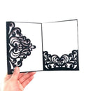 Envelope Cover Cutting Dies Plant Vine Pattern For Scrapbooking Card F3Y9