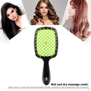 Hollow Airbag Massage Comb Straight Curly Hair Care Styling Brush (Blue)