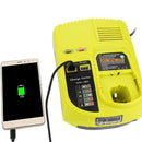 Adapter Battery Charger For Ryobi 12V-18V One+ Plus Li-ion Ni-CD NI-MH Battery