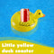 Inflatable Cup Holder Cute Yellow Duck Drink Stand Swimming Pool Float Coasters