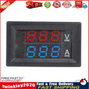 HW-811 Mini Digital Voltmeter Ammeter DC 100V 50A with Shunt (Red+Blue) Newly