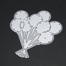 DIY Balloon-shaped Cutting Dies Stencil Scrapbooking Embossing Template Newly