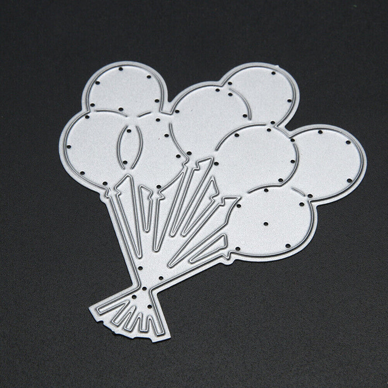 DIY Balloon-shaped Cutting Dies Stencil Scrapbooking Embossing Template Newly
