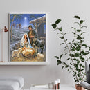 Full Cross Stitch 11CT Shepherd Stamped Embroidery DIY Crafts Home Decorations
