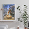 Full Cross Stitch 11CT Shepherd Stamped Embroidery DIY Crafts Home Decorations