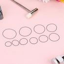 200pcs Waterproof O-Ring Watch Back Seal Gaskets Watch Repair Tool (0.6mm) Newly