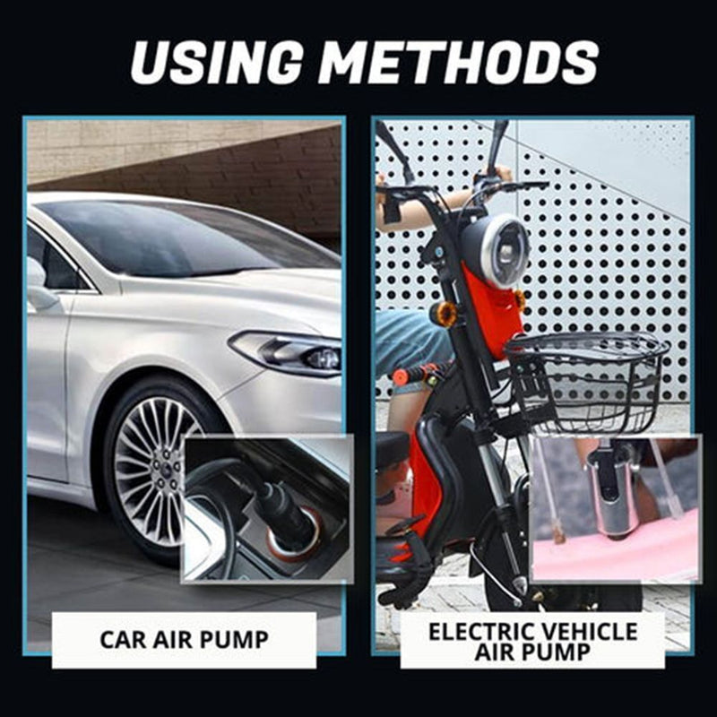 Electric Intelligent Air Compressor Tire Inflator Car Inflatable Pump Air Pump