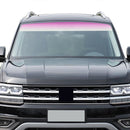 D-1003 Top Front Windshield Foil Car Heat Insulation Film Sun Shade (Pink) Newly