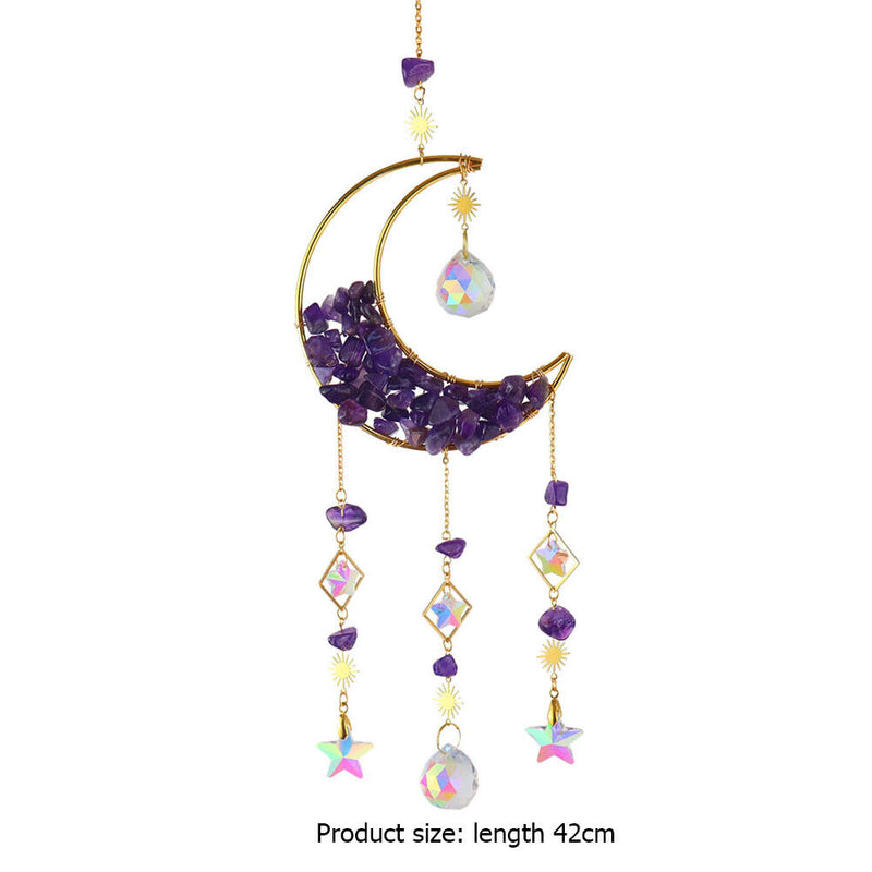 #A Wind Chime Crystal Catcher Pendant Prism Chaser Jewelry Home Curtains Decor
