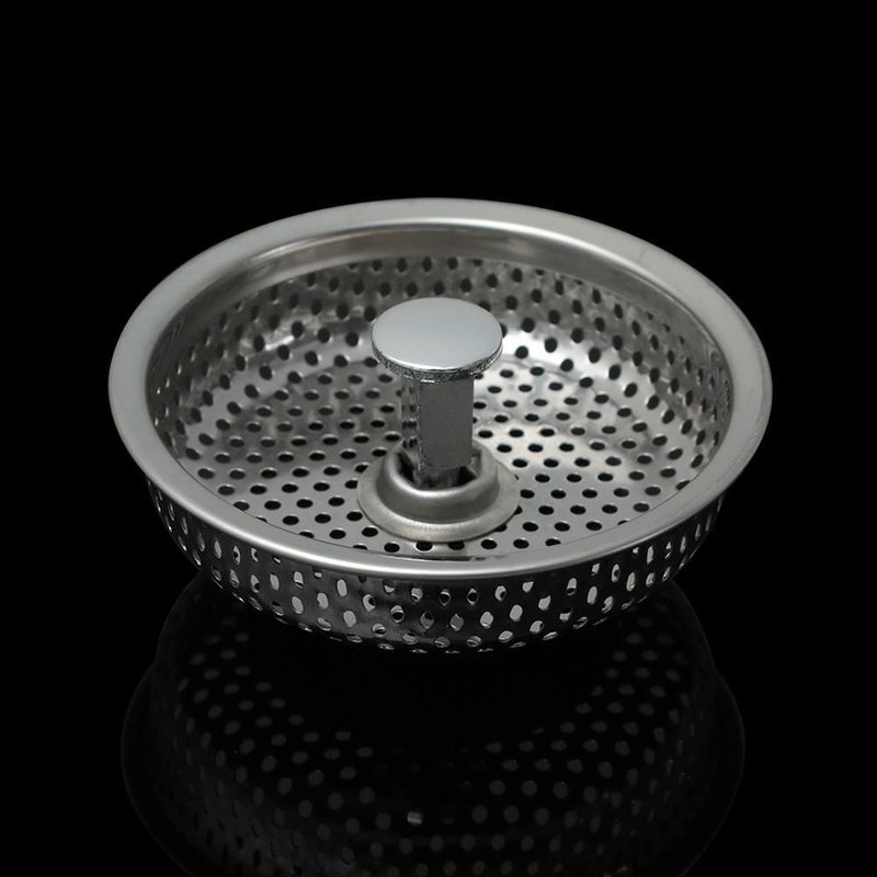Waste Drainer Sink Strainer Food Hair Stopper Colander Plug Filter Basket