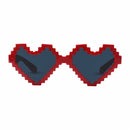 Favor Heart Sunglasses Heart Glasses Thug Life Sunglasses Mosaic Sunglasses