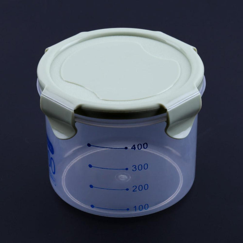 Clear Plastic Snacks Storage Box Grain Container Food Holder Organizer(3) ?