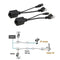 2pcs POE Adapter Wire RJ45 Injector Splitter Ethernet Synthesizer Separator
