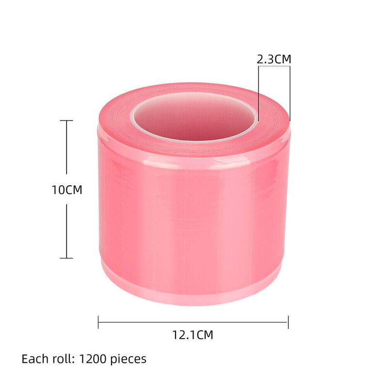 Waterproof Tattoo Barrier Film Membrane Plastic Anti-fouling(Pink) Newly