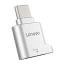Lenovo D201 USB C TF Card Reader Type C to TF Card Reader for Laptop Phone