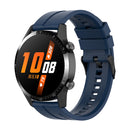22mm Silicone Band for Huawei Watch GT 3 46mm/GT Runner Strap (Dark Blue) Newly
