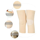 Sports Kneepad Unisex Breathable Yoga Joint Pain Knee Brace Support (Beige)