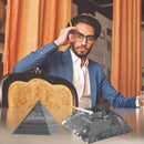 Crystal Mirror Silicone Mold Ashtray Pyramid Ball Cup Pad Jewelry Making Tool