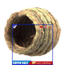 Straw Bird Nest, Resting Breeding Place for Birds, Handmade Birds Cage (S)