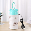 USB Travel Mug Milk Water Warmer Baby Nursing Bottle Thermostat Heater (F)