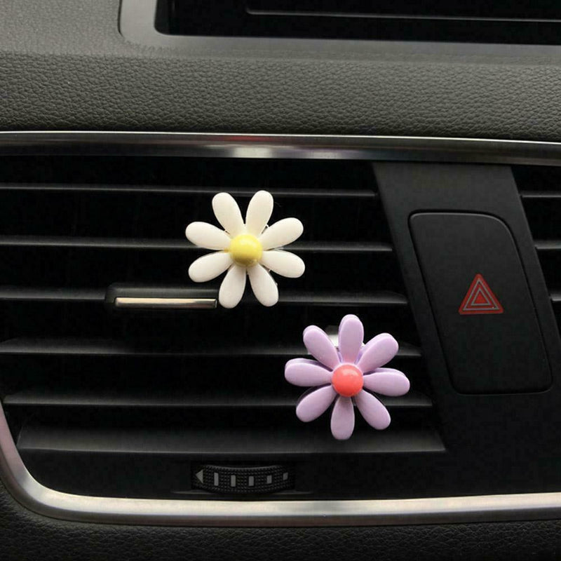 6x Flower Car Air Vent Accessories Perfume Clip Car Interior Decor Elegant Y2A5