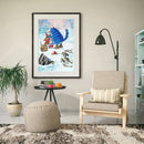 5D DIY Full Drill Diamond Painting Cat Animal Embroidery Mosaic Set Home Deco