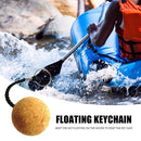 50mm Boat Floating Cork Keyring Water Buoyant Ball Floating Kayak Key Chain
