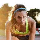 Elastic Sweatband Sports Running Headband Anti-Slip Fitness Football Hair Ban