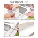 Self Adhesive Bathroom Toilet Wall Corner Sealing Strip Sink Edge Seal Tape