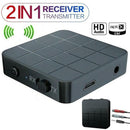 Wireless Bluetooth 5.0 Transmitter&Receiver Audio Adapter 2in1 3.5mm Aux V7B4
