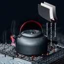 1.4l Boiling Kettle Lightweight Teapot Portable Camping Kettle for Backpack Trip