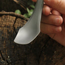 SUNDICK 3 in 1 Outdoor Camp Picnic Spoon Fork Titanium Kitchen Tableware Cutlery
