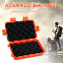 Outdoor Waterproof Sealed Case Dustproof EDC Tools Storage Box (Orange) Newly