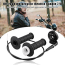 Throttle Handle Twist Hand Grip+Cable Set for 7/8 110-250cc Dirt Pit Bike A